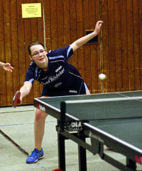 Jugendersatzspielerin Eileen Mc Chesney