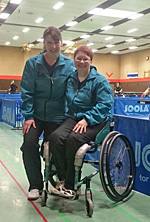 Uli Mc Chesney und Betti Bauer bei den Hessischen Meisterschaften 2016
