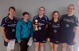 Teilnehmer Damen D: (v.l.n.r.) Uli McChesney,
 Betti Bauer,
 Eileen McChesney,
 Latifah Hottinger,
 Nathalie SchrÃƒÂ¶ter