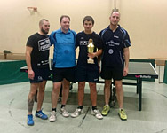 Die Platzierten bei der Vereinsmeisterschaft Einzel 2017 